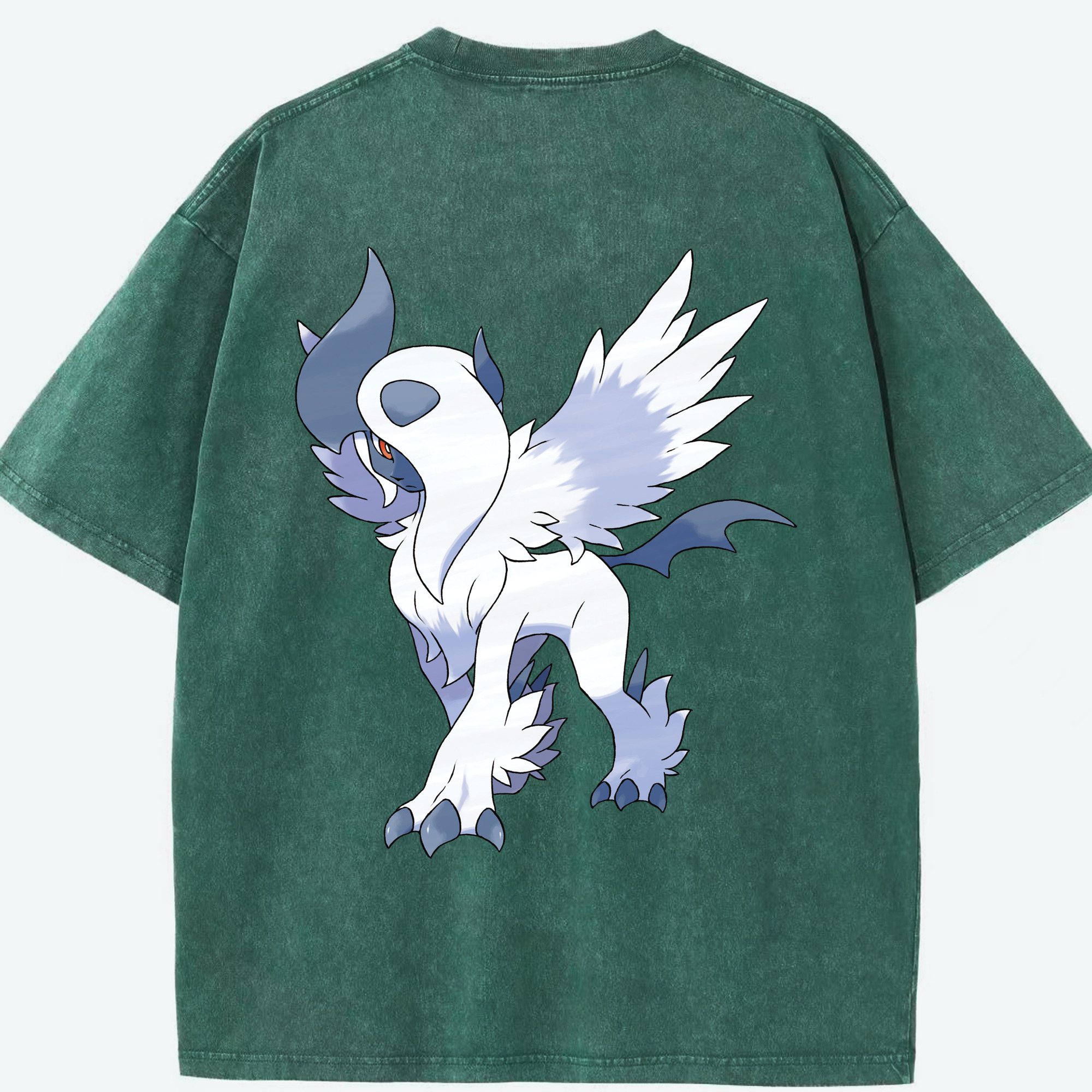 （画像用） ポケットモンスター Pokémon 綿100% ヴィンテージ風 半袖Tシャツ（背面プリント）